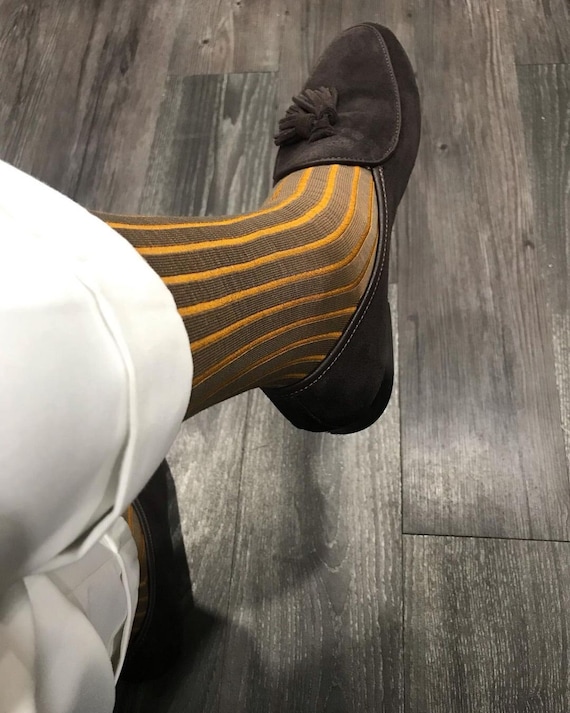 Men's over the calf dress socks deals