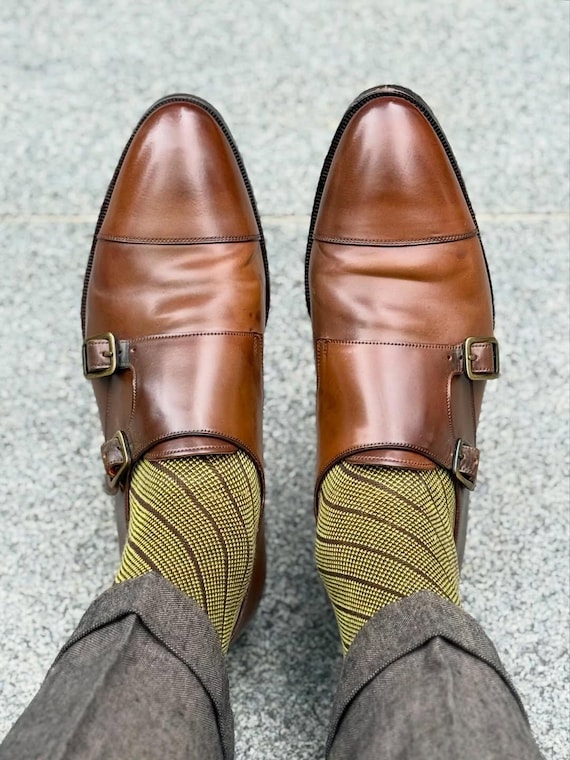 Fil d'Ecosse Over The Calf Socks: Egyptian Cotton Birdseye Dress Socks