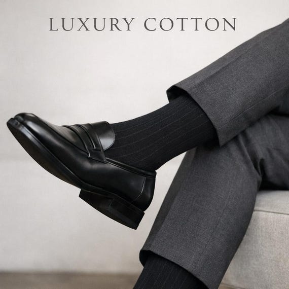 mens black cotton dress socks 97% Cotton Crew Socks for Men and Women - Colorful