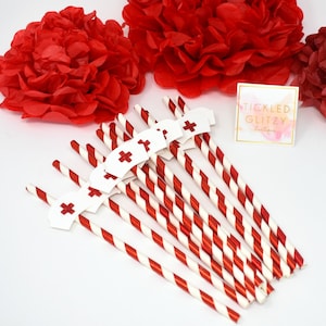 Nursing School Graduation, Nursing School Class of 2019, Registered Nurse Graduation, Nurse Straws, Nurse Party Decorations, Nursing Party