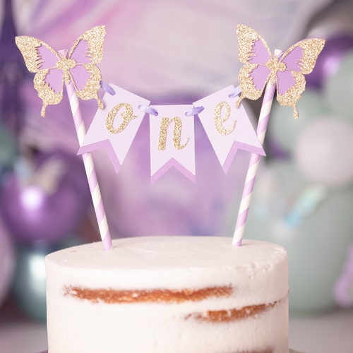 Butterfly Cake Topper. Butterfly Party Decorations. Butterfly Etsy