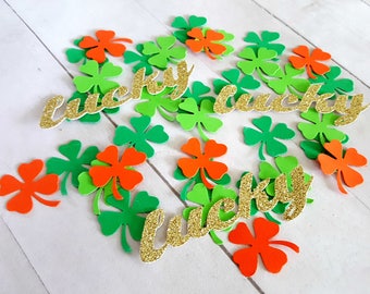 Irish Party Decorations, St. Patrick's Day Party Decor, St. Patrick's Day Confetti, Irish Confetti, Shamrock Confetti, St. Patty's Day Party