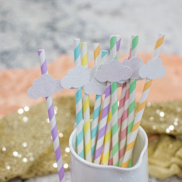 Pastel Rainbow Decorations. Pastel Rainbow Birthday. You Are My Sunshine Decorations. Pastel Rainbow Straws. Pastel Rainbow 1st Birthday.