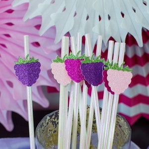 Raspberry Party Decorations. Raspberry Party Straws. Berry Sweet Birthday. Berry Party Decorations. Sweet One. Two Sweet. Berry 1st Birthday