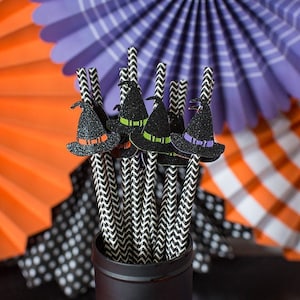 Witch Party Straws. Witch Birthday Decorations. Witch Party Decor. Witch Party Decorations. Witch Bachelorette Party. Halloween Straws.