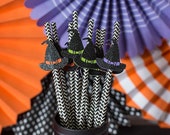 Witch Party Straws. Witch Birthday Decorations. Witch Party Decor. Witch Party Decorations. Witch Bachelorette Party. Halloween Straws. Il_170x135
