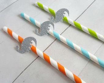 12 Dinosaur Straws, Dinosaur Birthday Decorations, Dinosaur Party Decorations, Dinosaur Baby Shower, Dinosaur Birthday, Boy Dinosaur Party