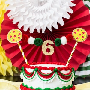 Pizza Party Decorations. Pizza Birthday Decorations. Pizza Birthday Cake Topper. Italian Birthday Party Decorations. Pizza Cake Topper.