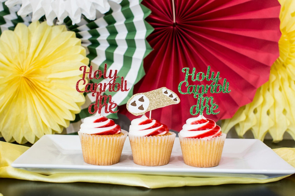 Holy Cannoli I'm One Birthday Party Cannoli Party