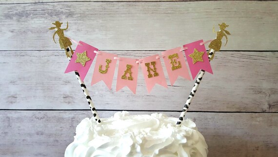 Cowgirl Cake Topper Cowgirl Cake Bunting Cowgirl First Birthday