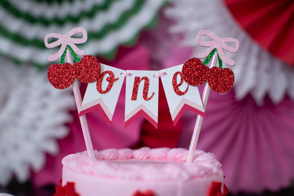 Cherry Happy Birthday Card Template, Cute Happy Birthday Card Template