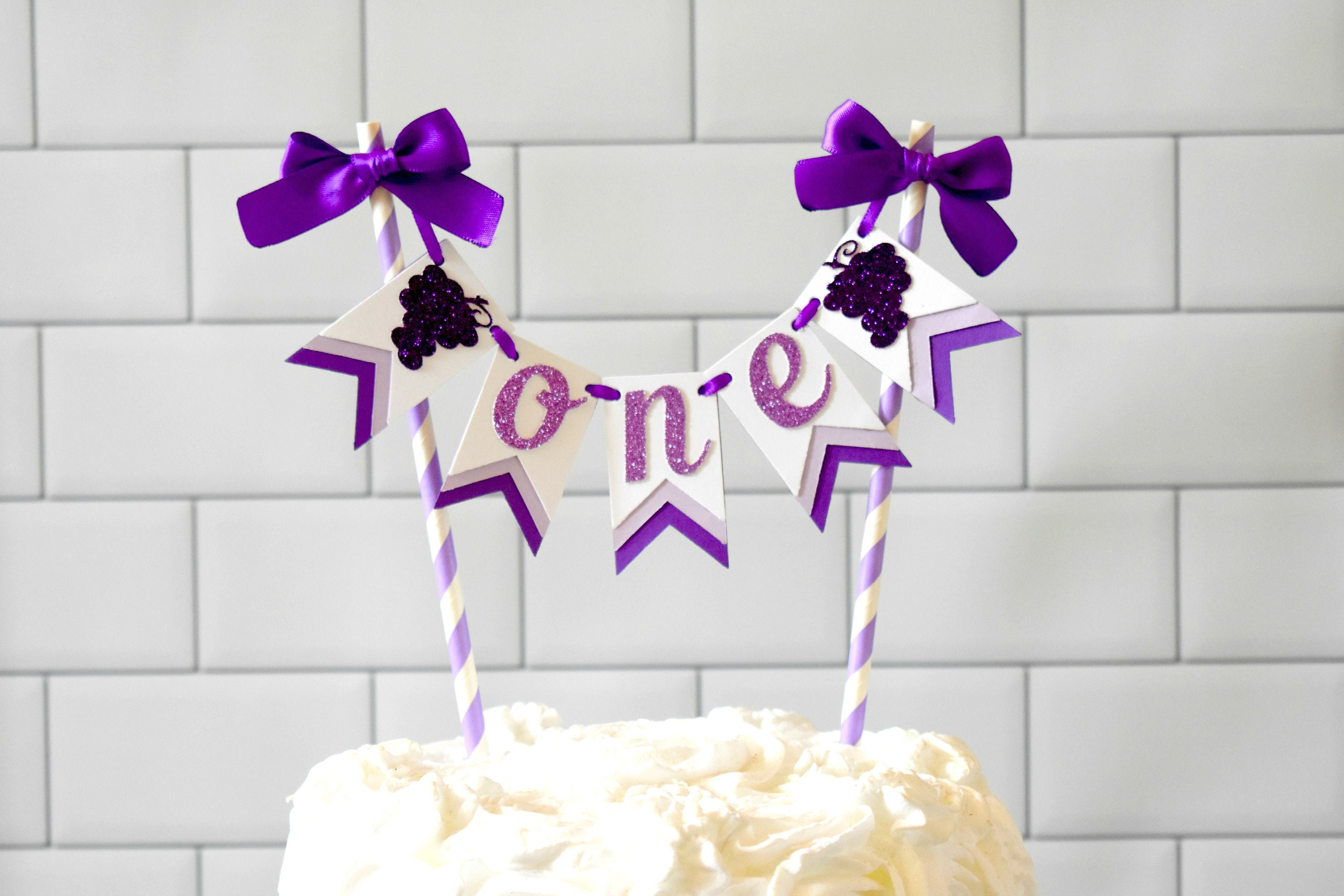 Lucky One 1st Birthday Decorations. Lucky One Cake Topper. Lucky