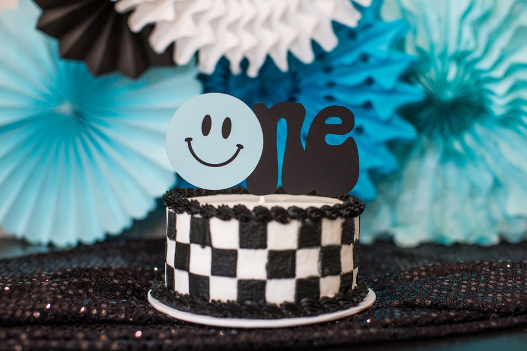 One Happy Dude Blue Party Decorations. One Happy Dude First Birthday ...