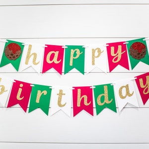 Little Meatball First Birthday Party Decorations. Little Meatball Happy Birthday Banner. Meatball Party Decorations. Meatball Birthday.