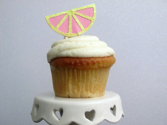 Pink Lemonade Party Decor, Pink Lemonade Cupcake Toppers, Picnic Birthday Decor, Summer Birthday Decor, Pink Lemonade First Birthday Decor Il_570xn