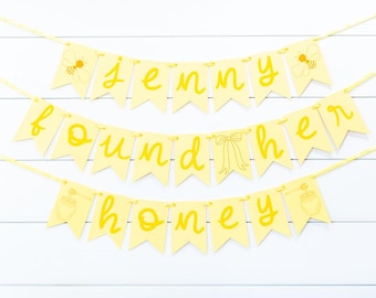 She Found Her Honey Bridal Shower Decorations. Bride to Bee. Honey Bachelorette.