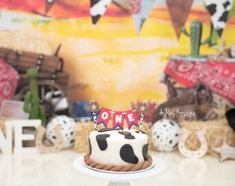 My First Rodeo Cake Topper – Schwarzer Glitzer-Aufsatz Für Cowboy-/Cowgirl-Party, Kuchen-Deko