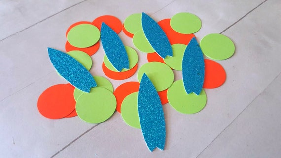 Surfboard Confetti, Surfing Birthday, Surfing Decorations, Little Surfer, Boy Surfing Party, Surfing Party Decor, Surfing Confetti, Il_570xn