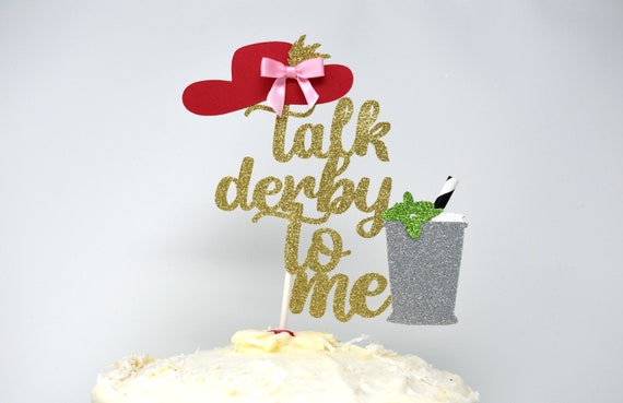 Derby Cake Topper Derby Party Decorations Derby Bridal Etsy