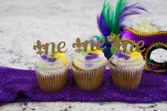 Mardi Gras 1st Birthday Decorations Mardi Gras First Birthday