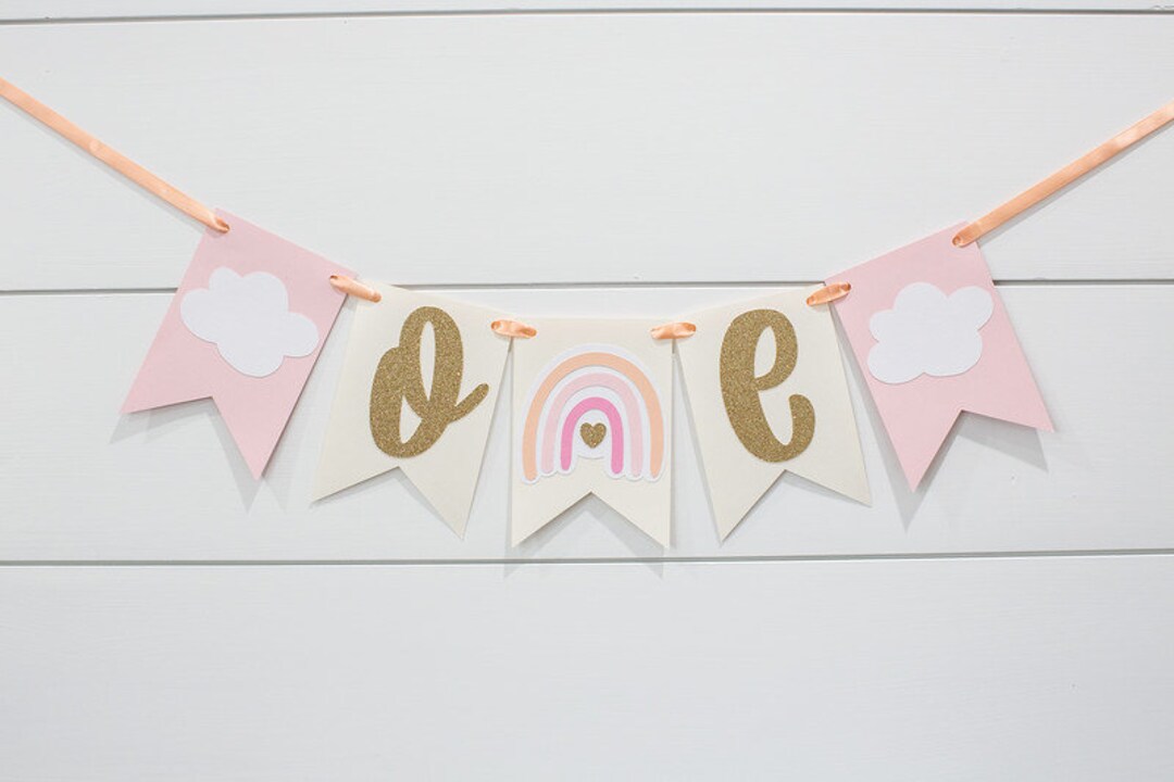 Boho Rainbow First Birthday Decor. Girl Boho Rainbow Party Decor. Boho ...