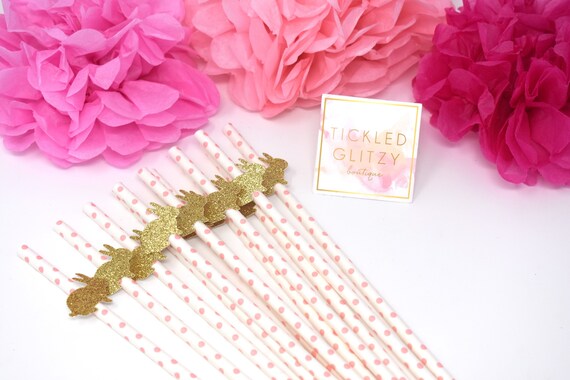 Pink Gold Some Bunny Is One Decorations, Some Bunny Is One Straws, Some Bunny Is On the Way, Bunny Birthday, Bunny Baby Shower, Easter Decor Il_570xn