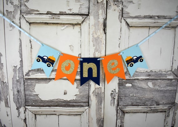 Little Pumpkin High Chair Banner, Little Pumpkin 1st Birthday, Little Pumpkin Truck, Blue Pumpkin Decor, Pumpkin Highchair Banner, Pumpkin Il_570xn