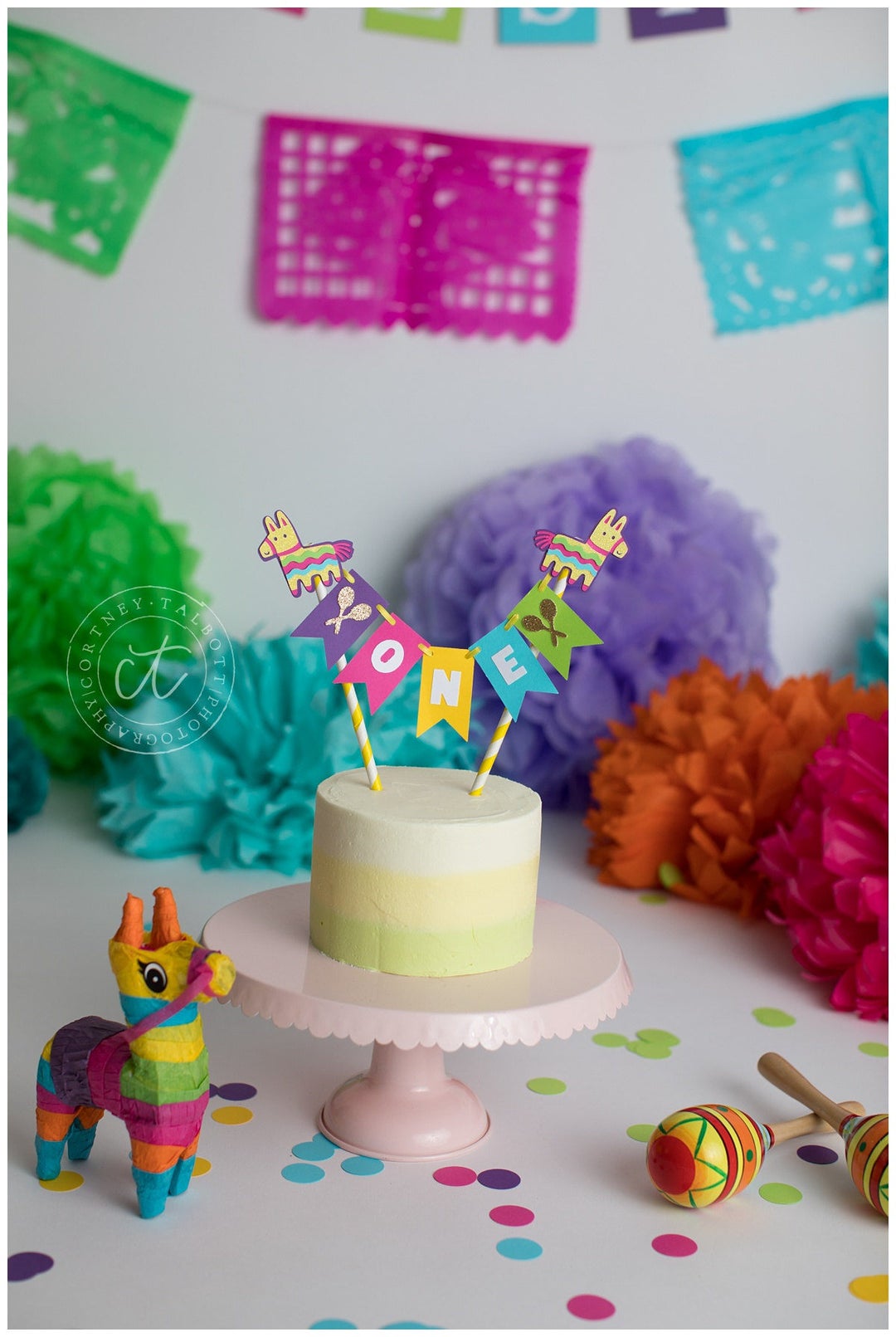 First Fiesta Decor Fiesta First Birthday Girl Fiesta Decor Etsy