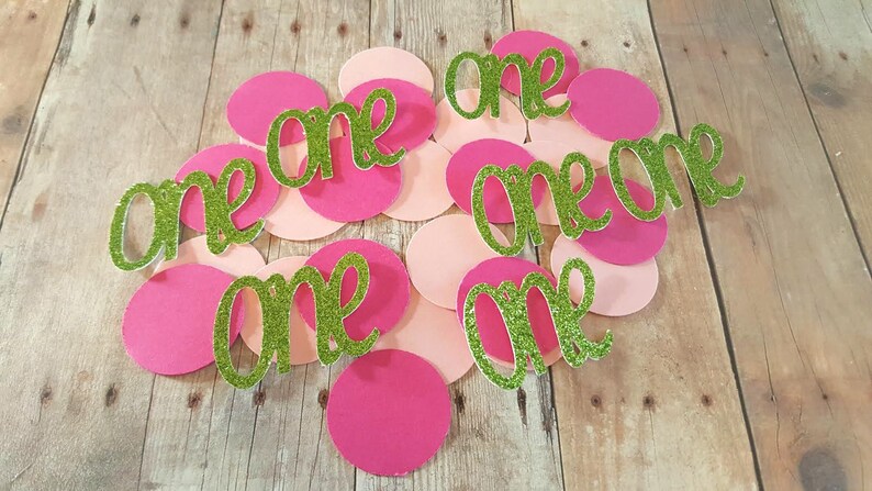 225 One In A Melon Party Decor, Watermelon First Birthday, One In A Melon Confetti, Watermelon Confetti, One In A Melon Invitation, image 1