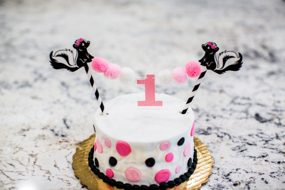 Lucky One 1st Birthday Decorations. Lucky One Cake Topper. Lucky