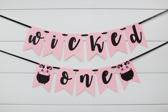 Wicked One Birthday. Pink Halloween 1st Birthday. Witch Birthday Decorations. Halloween First Birthday Girl. Wicked One Party Decorations. Il_570xn