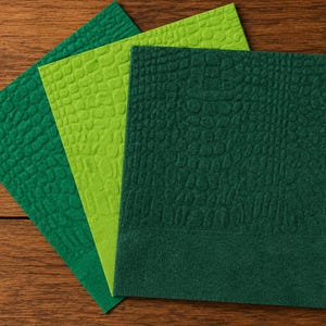 Embossed Alligator Napkins - Green Reptile Party Decorations