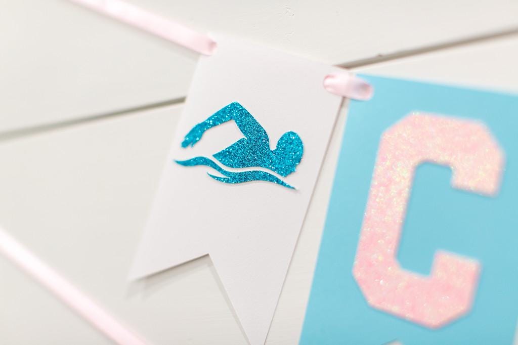 Custom Swimming Graduation Banner. Swim Team Party. Class of 2026. - Etsy