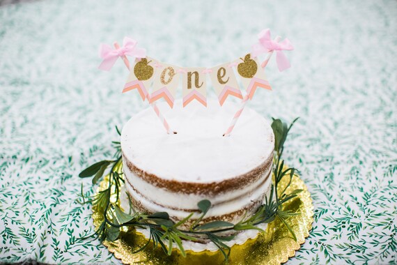 Peach First Birthday Peach Cake Topper Sweet As A Peach Birthday