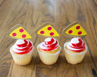 Slice Slice Baby. Pizza Party Decorations. Pizza Cupcake Toppers. Pizza Baby Shower. Pizza Birthday. Pizza 1st Birthday. Italian Party Decor