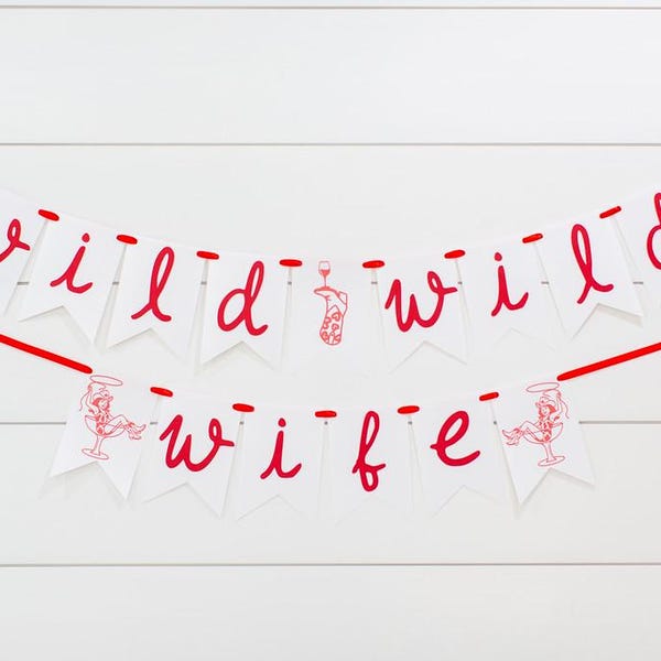 Wild Wild Bride Bachelorette Party. Western Bridal Shower Banner. Cowgirl Last Rodeo.