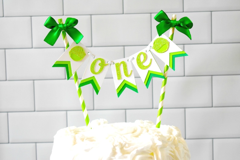 Lime Birthday Decorations, Citrus Birthday, Lime Party Decorations, Fruit Cake Topper, Fruit Party Decorations, Tutti Frutti Decorations image 1