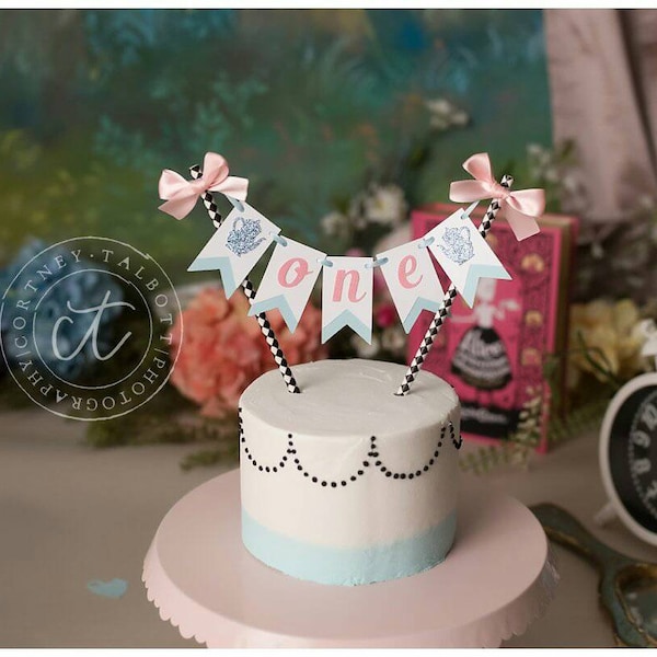 Cake Decorations Alice in Onederland – Etsy