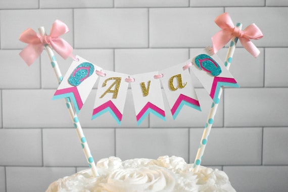 flip flop cupcake toppers