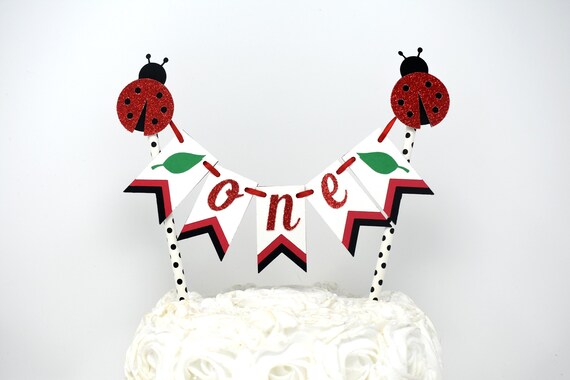 Ladybug Cake Topper Lady Bug 1er Anniversaire Ladybug Cake Etsy France