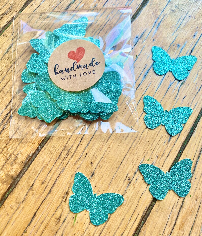 Glitter Butterfly Confetti / Glitter Table Scatter / Butterfly Etsy