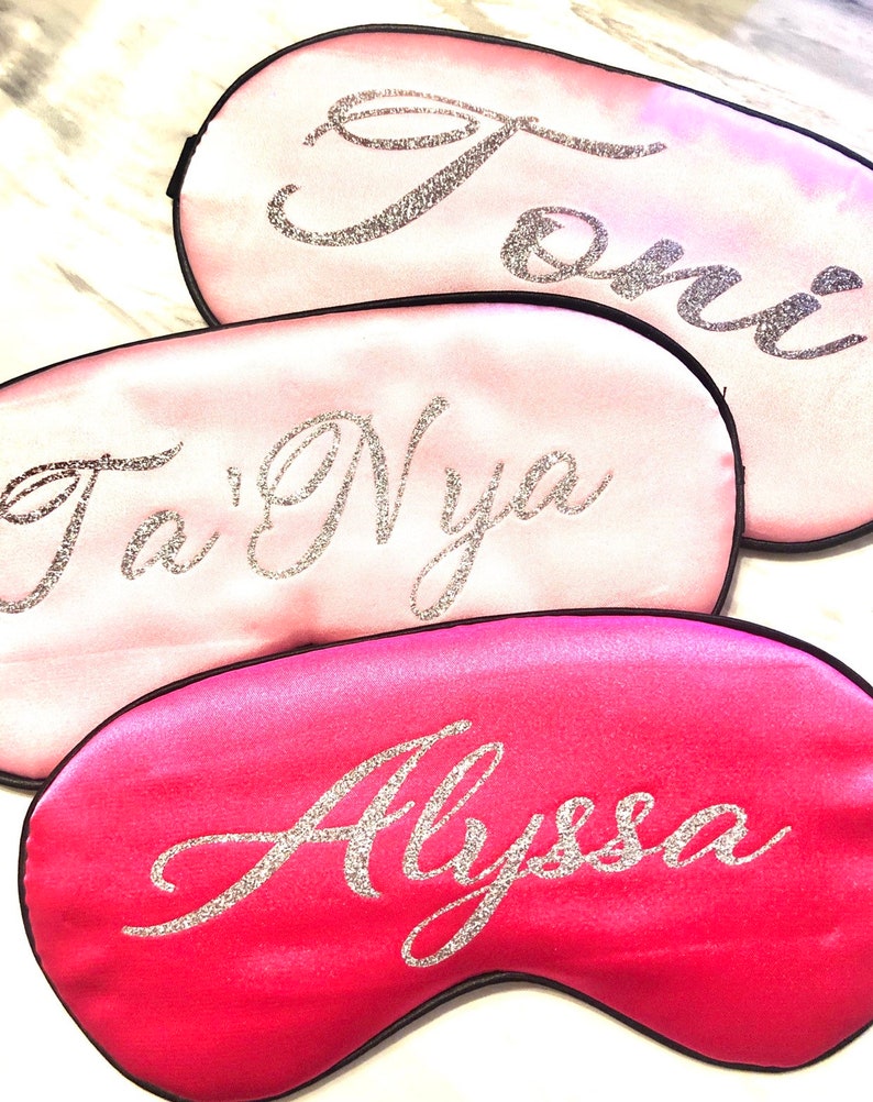 Personalized Sleep Masks / Custom Eye Masks / Personalized Etsy
