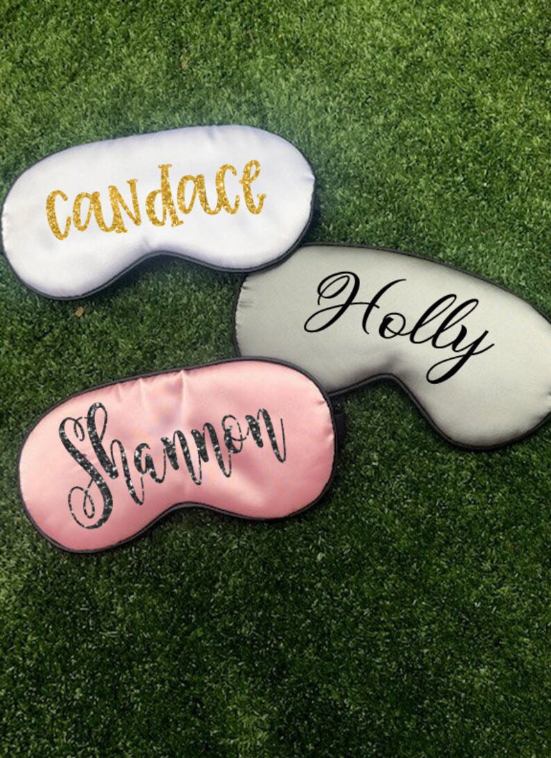 Personalized Sleep Masks / Custom Eye Masks / Personalized Etsy