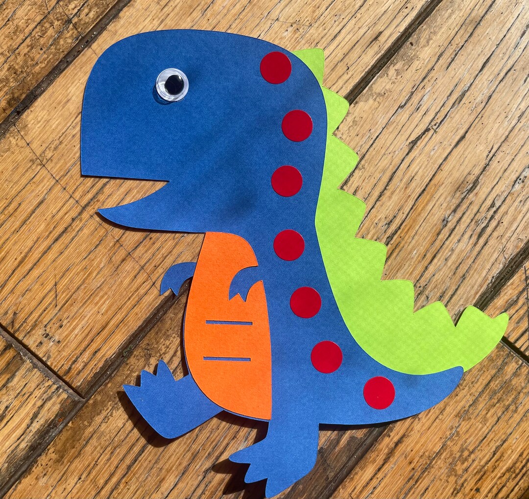 Make Your Own Dinosaur Craft Kit / DIY Dinosaur Craft Kit / Kids Craft