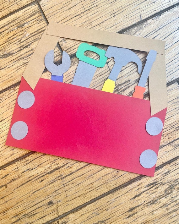 Make Your Own Tool Box Kit / DIY Tool Box Craft Kit / Kids Etsy