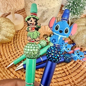 Disney Stitch Pencil Case Cartoon Action Figure Lilo Stitch Pencil