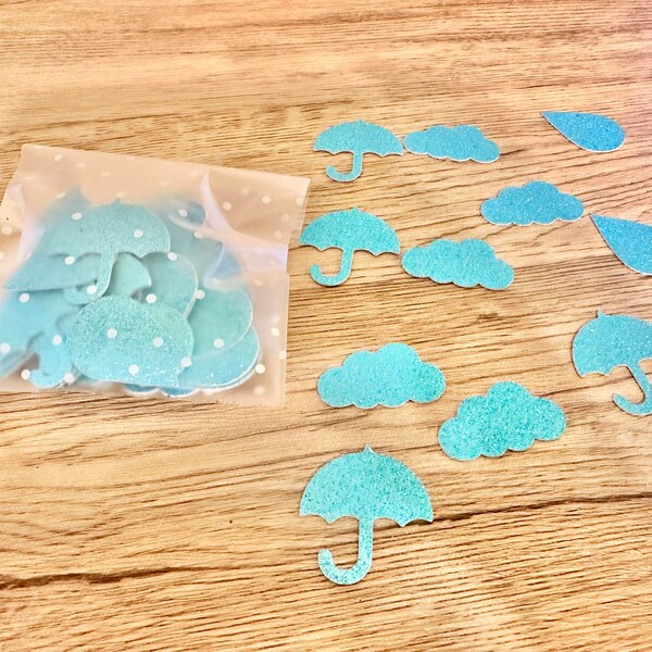 Umbrella Confetti Etsy