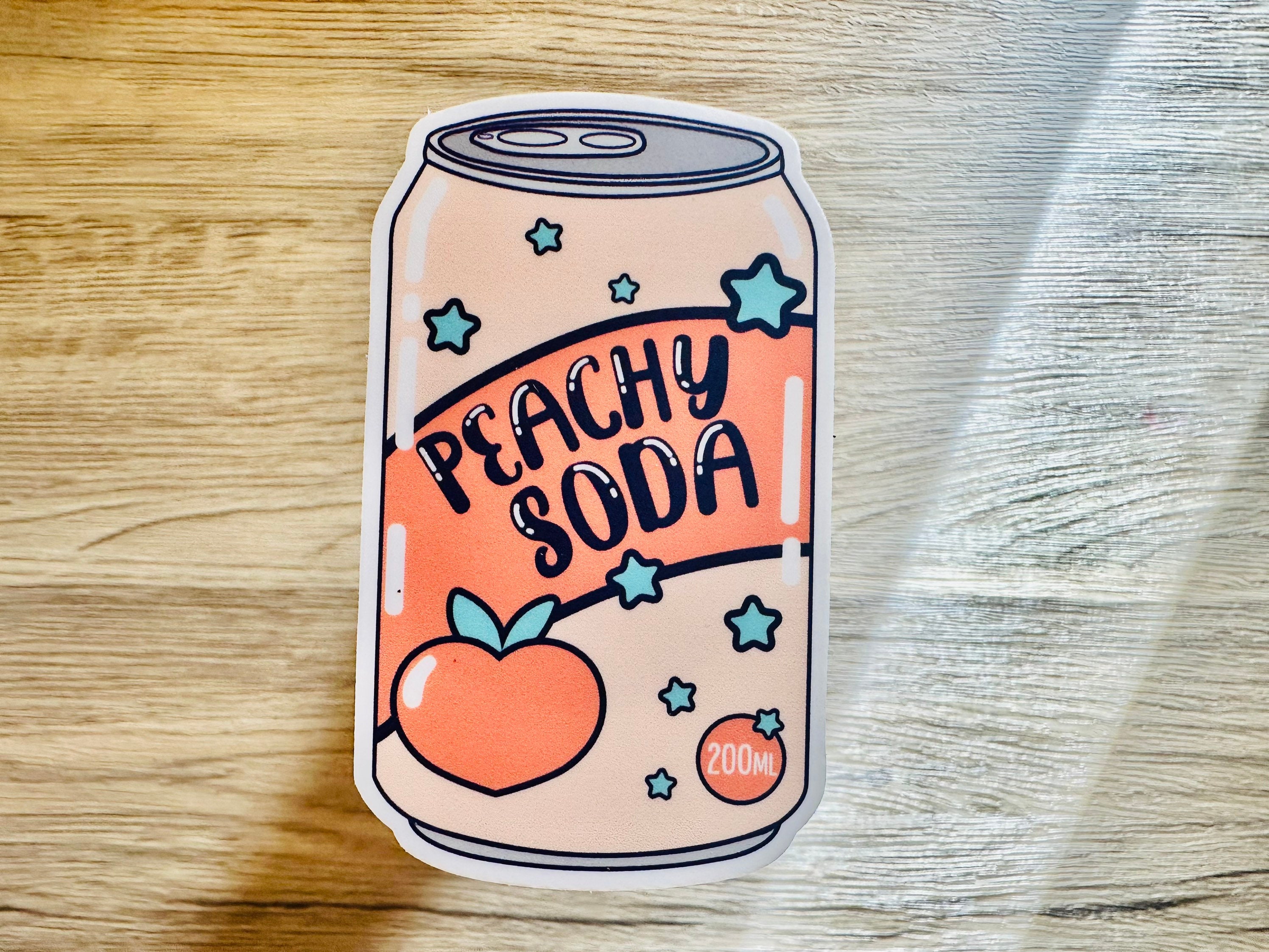 Peach Soda Sticker – allkpop THE SHOP