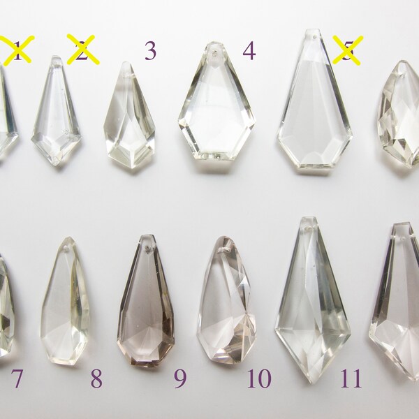 Lead Crystal Prisms Etsy