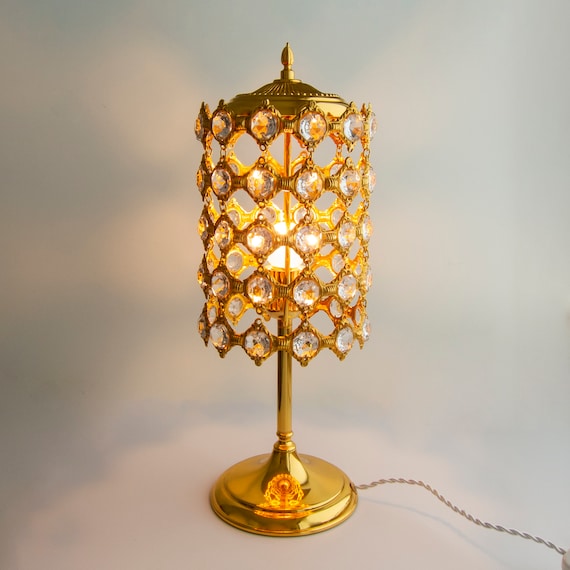 Gold wire deals lamp